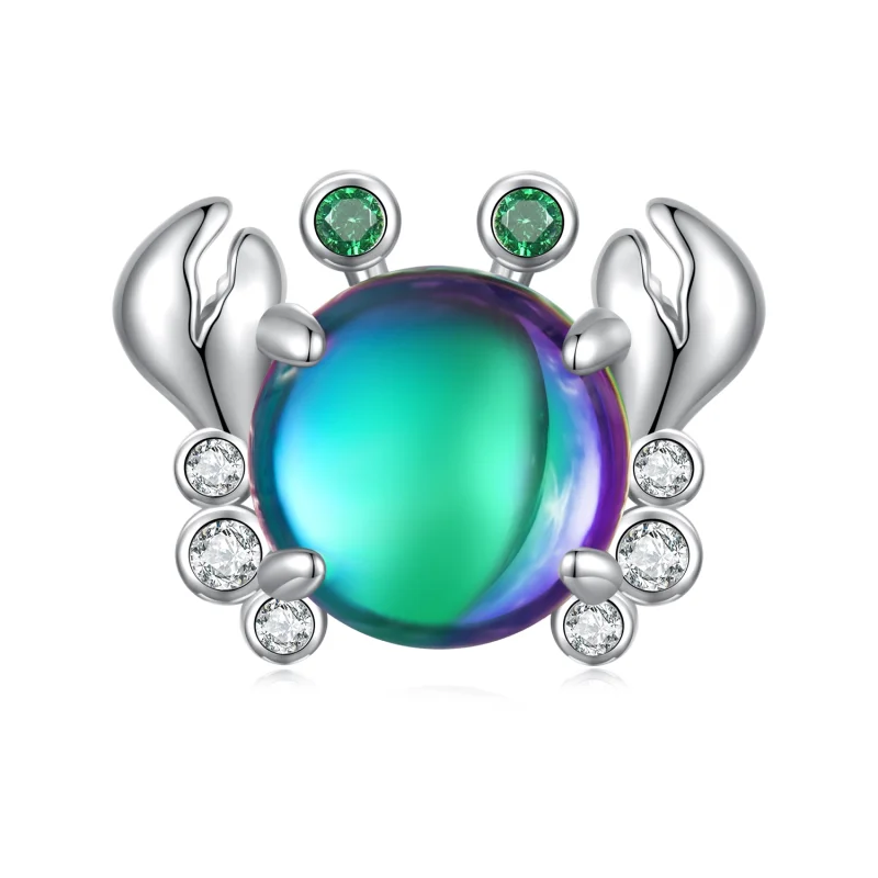 (image for) Pandora Style Colorful Crab Charm - BSC848 - Product Image