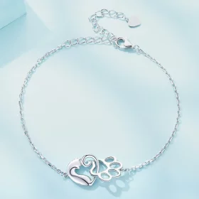 Pandora Style Cute Cat Bracelet - SCB253 Pandora Style Cute Cat Bracelet - SCB253