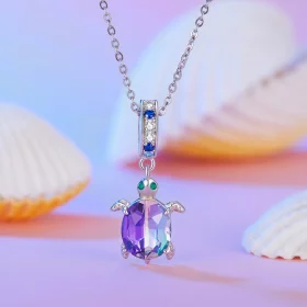 Pandora Style Delicate Turtle Pendant Charm - BSC849 Pandora Style Delicate Turtle Pendant Charm - BSC849