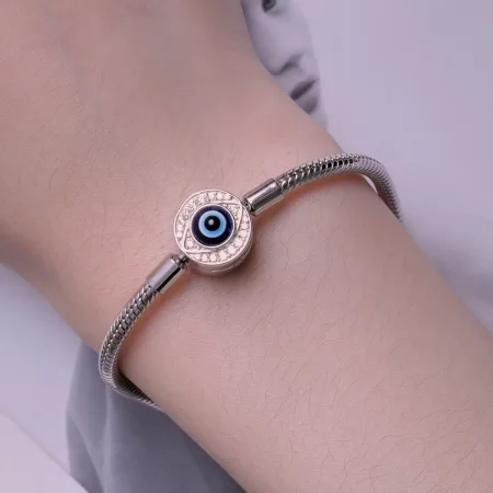 Pandora Style Devil Eye Basics Chain Bracelet - BSB122