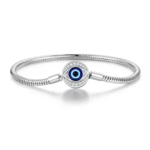 (image for) Pandora Style Devil Eye Basics Chain Bracelet - BSB122