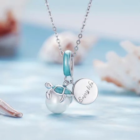 Pandora Style Enjoy Life of Sea Turtles Pendant Charm - SCC2506
