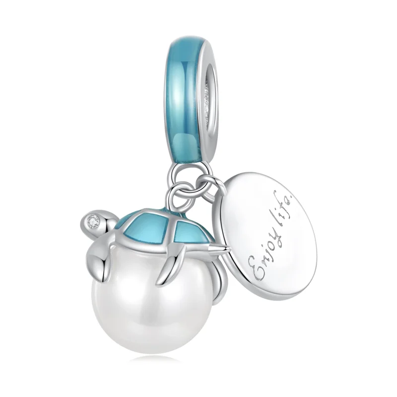 (image for) Pandora Style Enjoy Life of Sea Turtles Pendant Charm - SCC2506 - Product Image