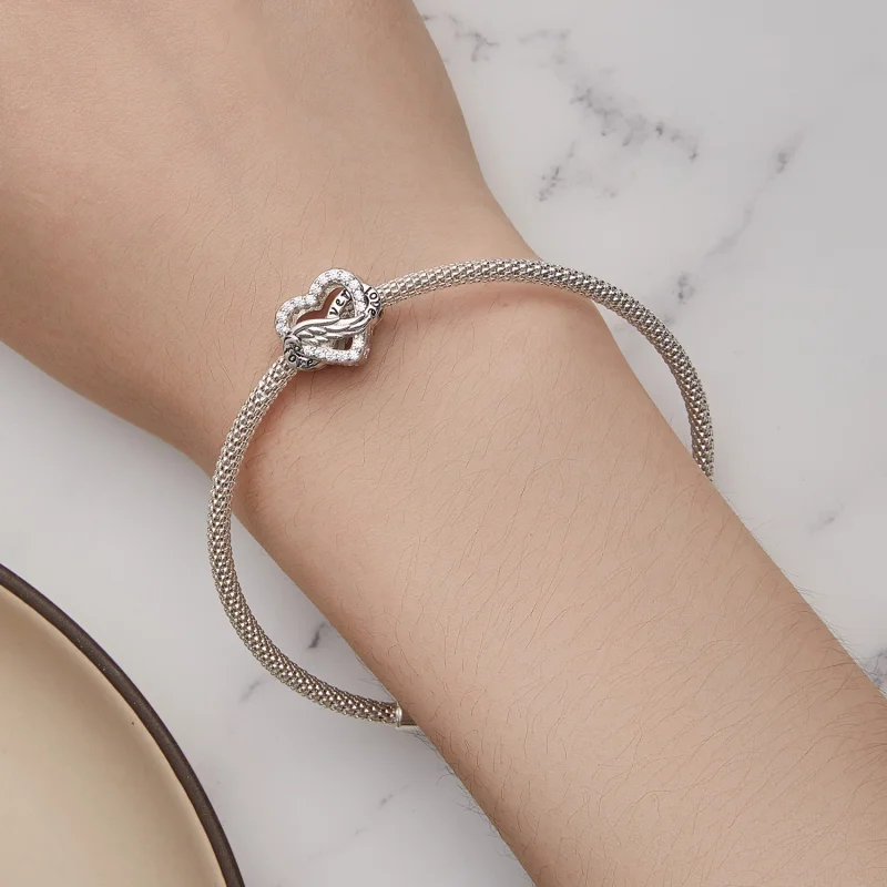 (image for) Pandora Style Eternal Heart Charm - BSC853 - View 6