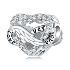 (image for) Pandora Style Eternal Heart Charm - BSC853