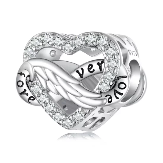 Pandora Style Eternal Heart Charm - BSC853