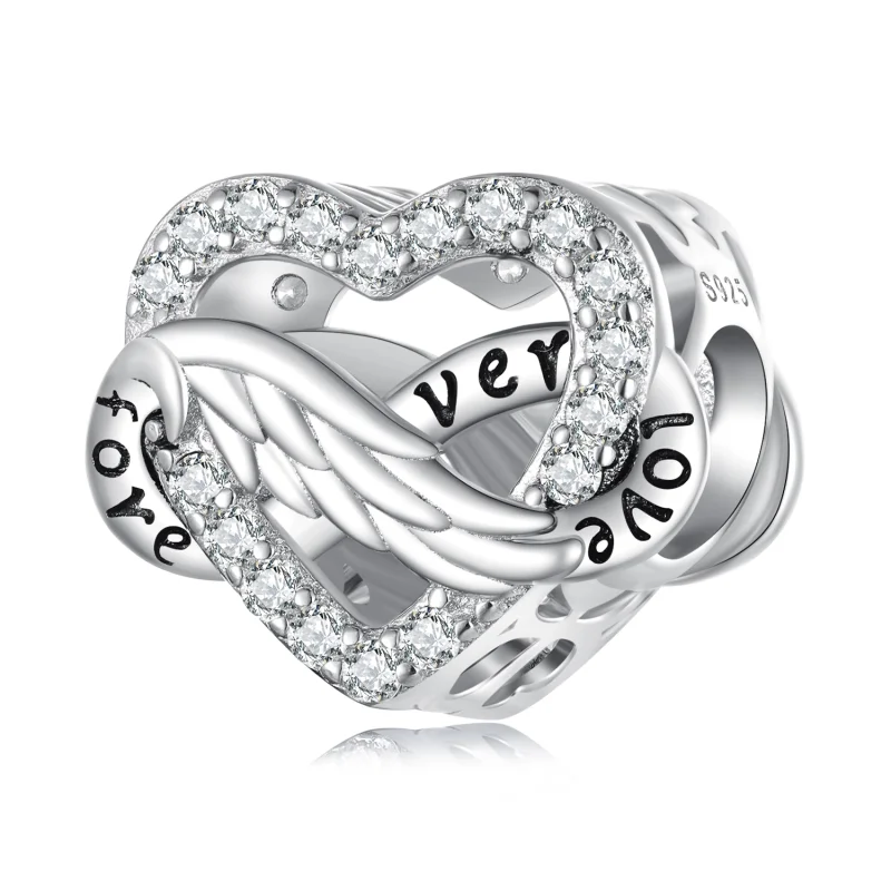 (image for) Pandora Style Eternal Heart Charm - BSC853 - Product Image