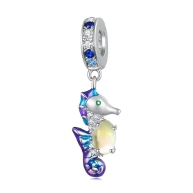 Pandora Style Exquisite Seahorse Pendant Charm - BSC850 Pandora Style Exquisite Seahorse Pendant Charm - BSC850