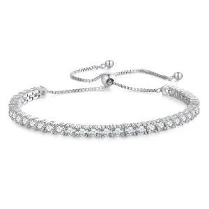 (image for) Pandora Style Fine Moissanite Bracelet - MSB005