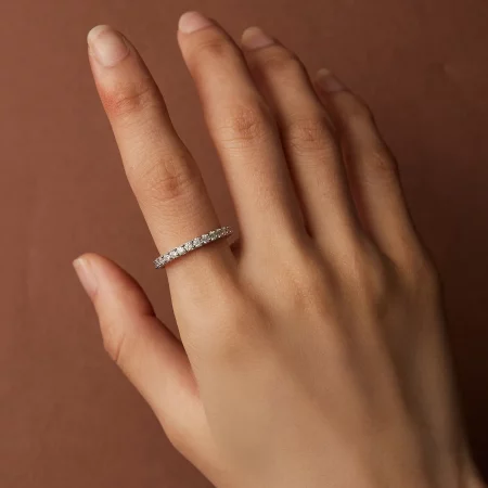 Pandora Style Fine Moissanite Diamond Ring - MSR028