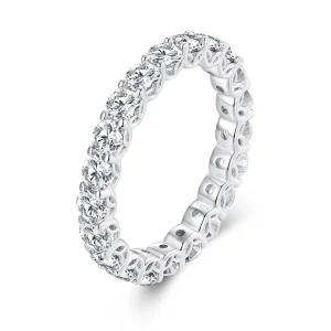 (image for) Pandora Style Fine Moissanite Ring - MSR029