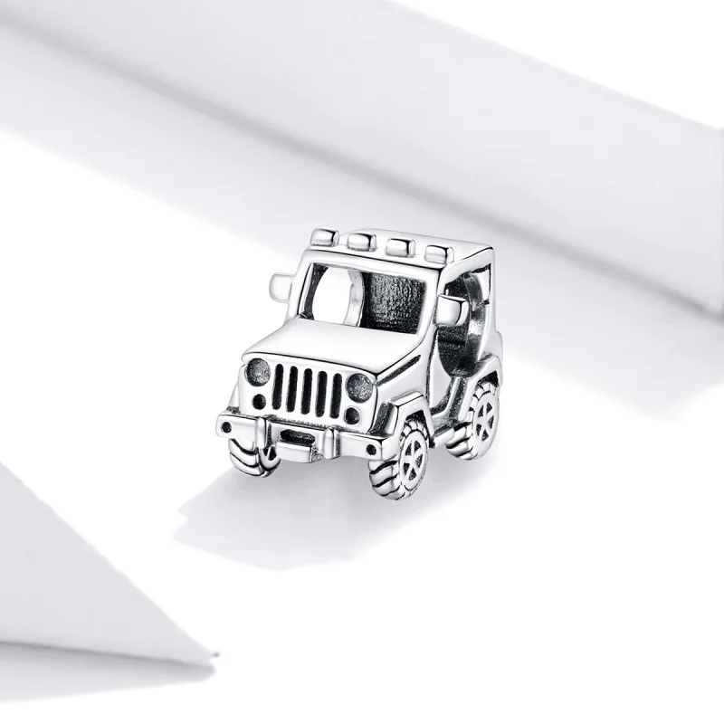 (image for) Pandora Style Jeep Charm - BSC382 - View 2