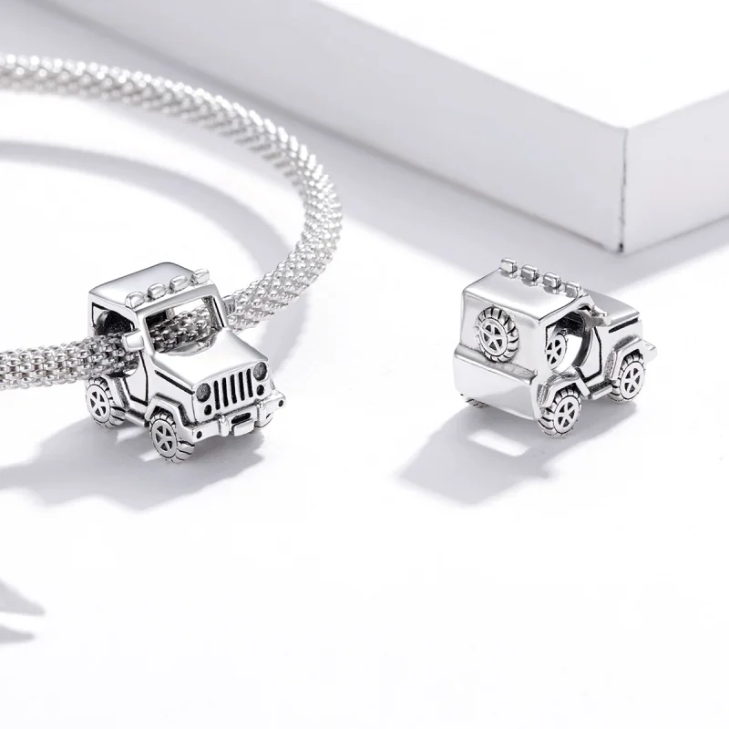 (image for) Pandora Style Jeep Charm - BSC382 - View 4