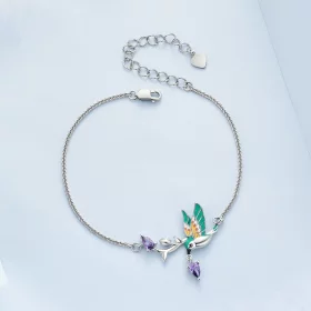 Pandora Style Kingfisher Bracelet - BSB126 Pandora Style Kingfisher Bracelet - BSB126