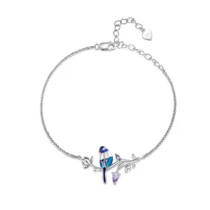 Pandora Style Kingfisher Bracelet - BSB127 (image for) Pandora Style Kingfisher Bracelet - BSB127