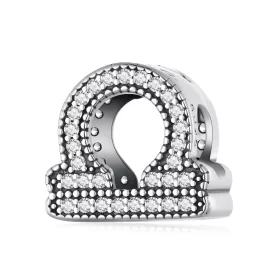 Pandora Style Libra Lucky Zodiac Charm - SCC2516-7 Pandora Style Libra Lucky Zodiac Charm - SCC2516-7