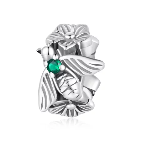 Pandora Style Lucky Bee Spacer Charm - SCC2526 Pandora Style Lucky Bee Spacer Charm - SCC2526