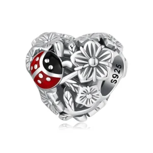 (image for) Pandora Style Lucky Ladybug Charm - SCC2524