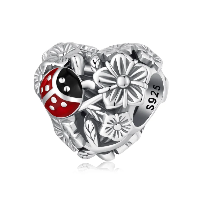 (image for) Pandora Style Lucky Ladybug Charm - SCC2524 - Product Image