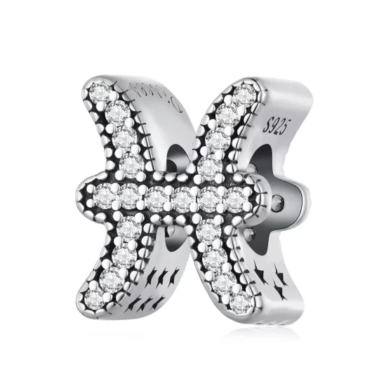 Pandora Style Pisces Lucky Zodiac Charm - SCC2516-11