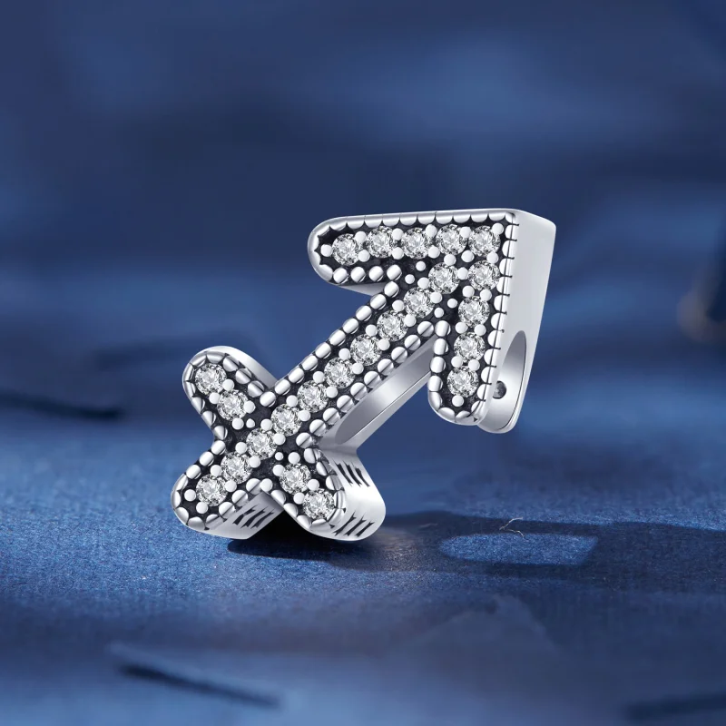 (image for) Pandora Style Sagittarius Lucky Zodiac Charm - SCC2516-9 - View 2