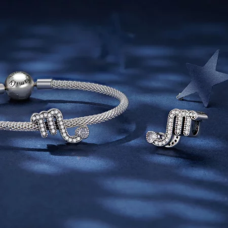 Pandora Style Scorpio Lucky Zodiac Sign Charm - SCC2516-8