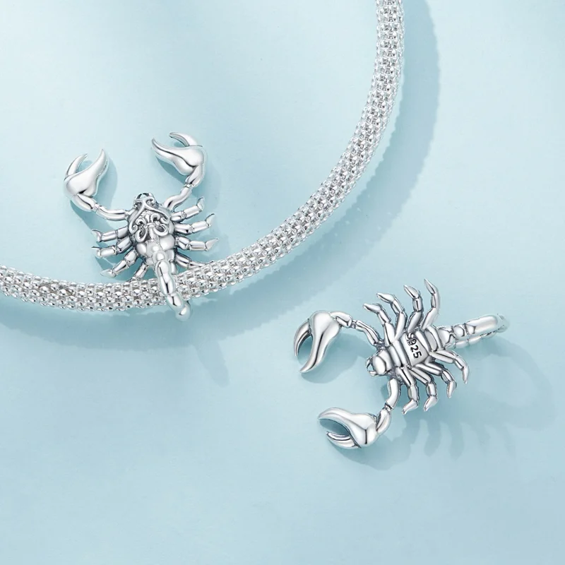 (image for) Pandora Style Scorpion Charm - SCC2509 - View 4