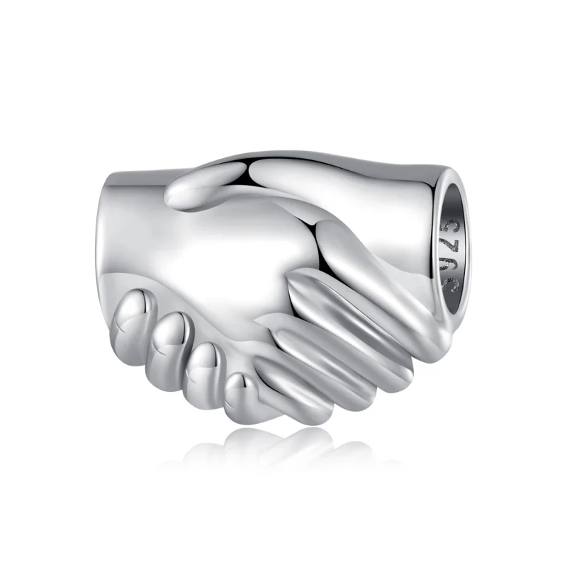 (image for) Pandora Style Shake Hands Charm - SCC2521 - Product Image