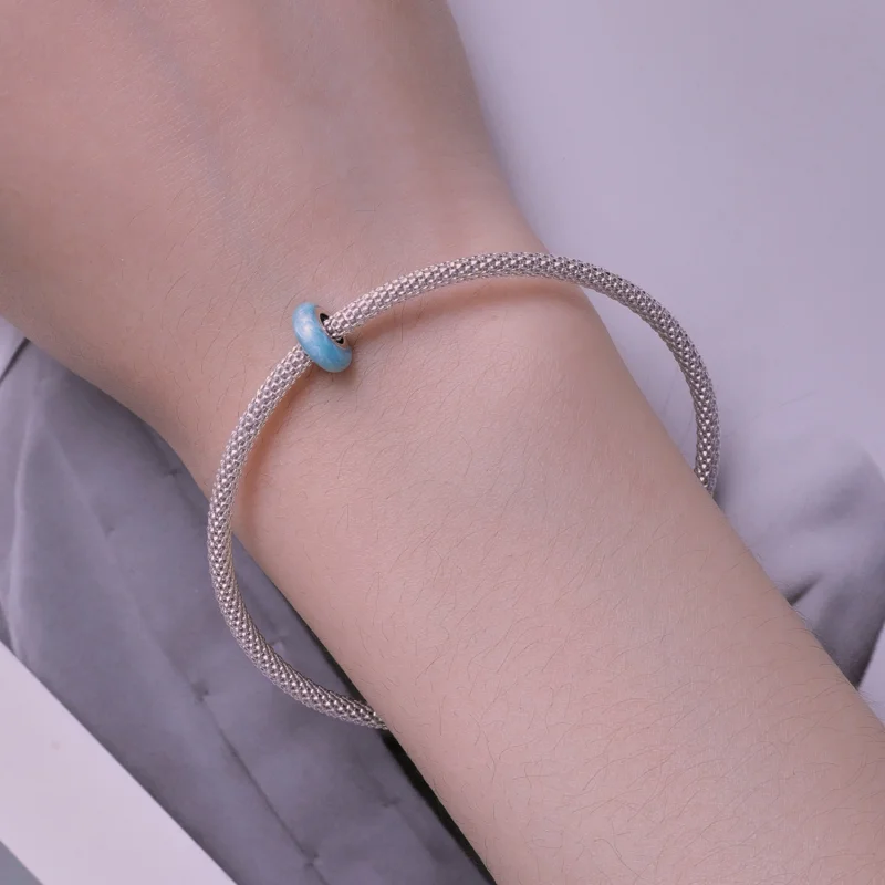 (image for) Pandora Style Silica Gel Spacer Charm - SCC1450-BGP - View 6