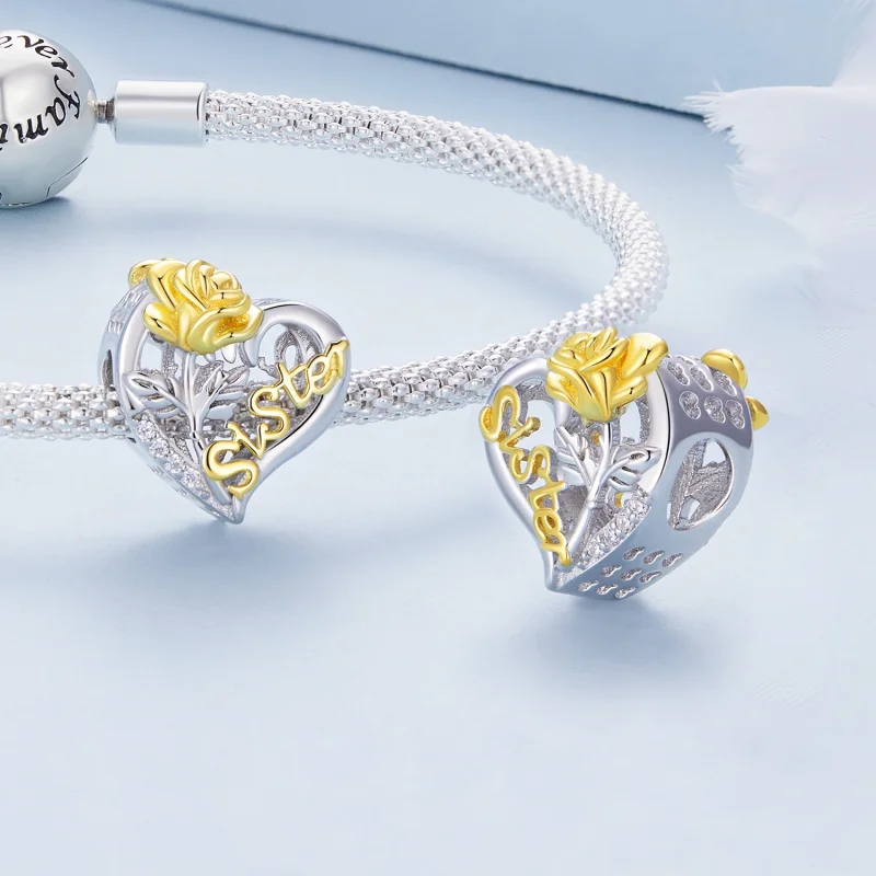 (image for) Pandora Style Sisters Charm - BSC841 - View 4
