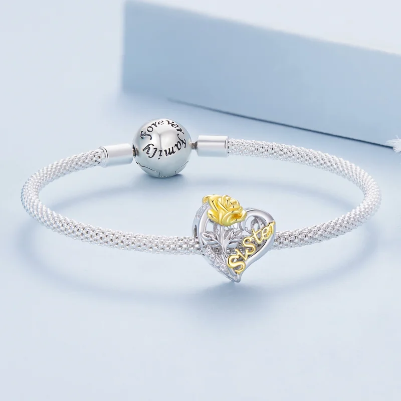 (image for) Pandora Style Sisters Charm - BSC841 - View 5