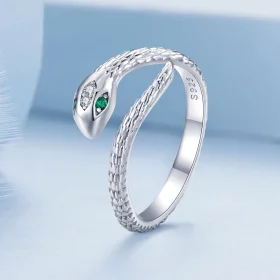 Pandora Style Snake Open Ring - BSR440 Pandora Style Snake Open Ring - BSR440
