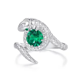 Pandora Style Snake Open Ring - BSR441 Pandora Style Snake Open Ring - BSR441