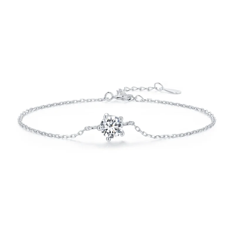 (image for) Pandora Style Sparkle Moissanite Bracelet - MSB001 - Product Image