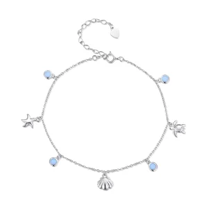 (image for) Pandora Style Summer Ocean anklet - BST006