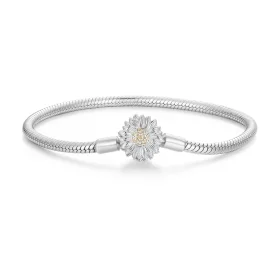 Pandora Style Sunflower Basics Chain Bracelet - BSB123