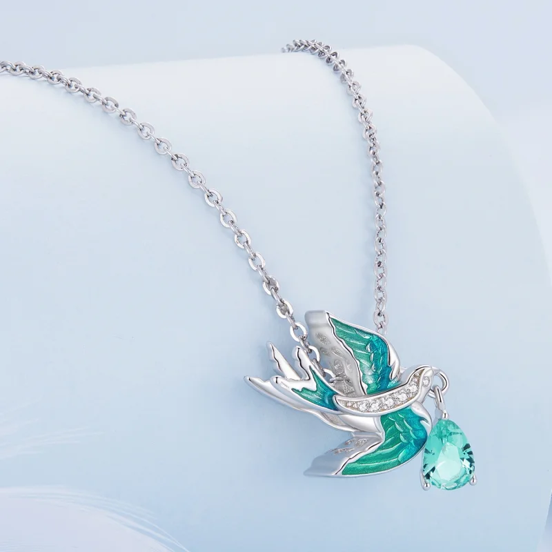 (image for) Pandora Style Swallow Charm - BSC865 - View 2