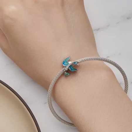 Pandora Style Swallow Charm - BSC865