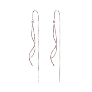 (image for) Pandora Style Tassel Dangle Earrings - SCE1600