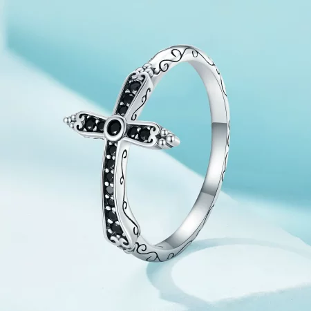Pandora Style Vintage Cross Ring - SCR930