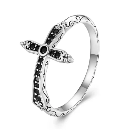 Pandora Style Vintage Cross Ring - SCR930 Pandora Style Vintage Cross Ring - SCR930