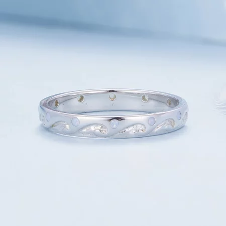 Pandora Style Waves Ring - BSR443