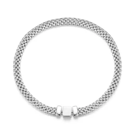 Pandora Style Weave Chain Bracelet - BSB124