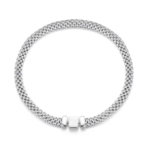 (image for) Pandora Style Weave Chain Bracelet - BSB124