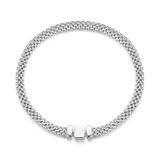Pandora Style Weave Chain Bracelet - BSB124