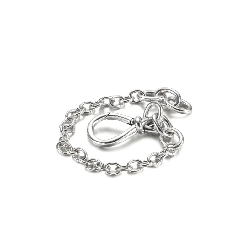(image for) PANDORA Chunky Infinity Knot Chain Bracelet - 598911C00 - View 5
