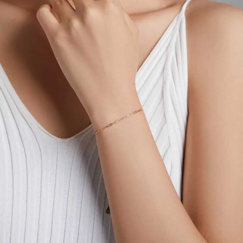 (image for) Pandora Style Basic Chain Bracelet - SCB221-B - View 6