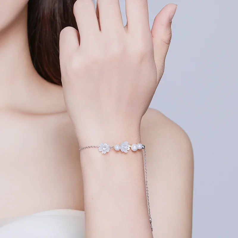 (image for) Pandora Style Bloom Bracelet - BSB024 - View 6