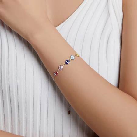 Pandora Style Guardian Eye Bracelet - SCB218