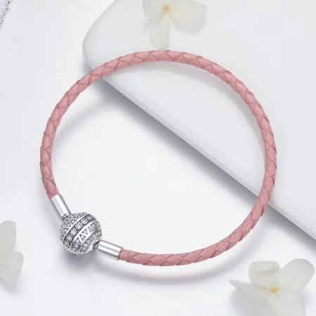Pandora Style Leather Girlish Emotion Bracelet - SCB114